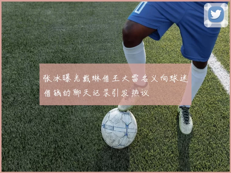 张冰曝光戴琳借王大雷名义向球迷借钱的聊天记录引发热议
